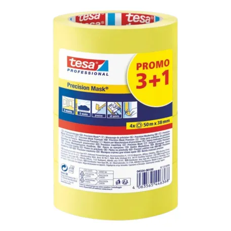 Малярная лента TESA 3+1 Multi Pack 50м х 38мм 6/1 (t04334-00100-01)