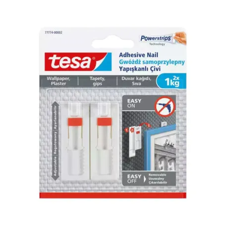 Регулируемый клейкий гвоздь TESA для обоев и штукатурки 1 кг (t77774-00007-00)
