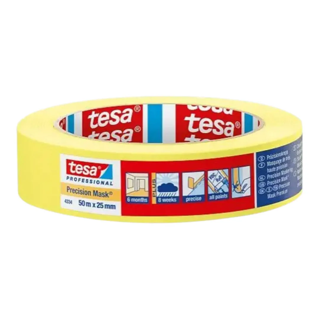 Малярная лента TESA PLUS для четких краев 50м х 30мм 30/5 (t04334-00010-00)