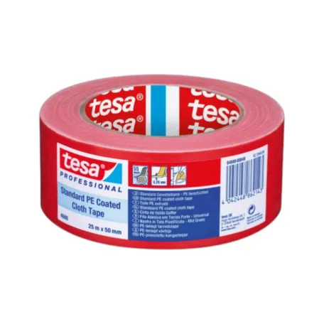 Армированная лента TESA GAFFER красная 25м х 50мм 5/1 (t04688-00046-01)