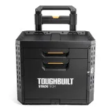 Ящик для инструмента ToughBuilt StackTech Rolling Locking Box с 2-мя выдвижными ящиками (TB-B1-D-R92)