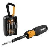 Отвертка с трещоткой и набором бит ToughBuilt (TB-H5S2-MR-A)