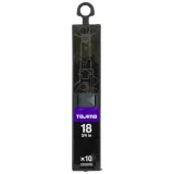 Сегментні леза TAJIMA DORA Razar Black Blade, 18мм, 10 шт. (CB50RB)