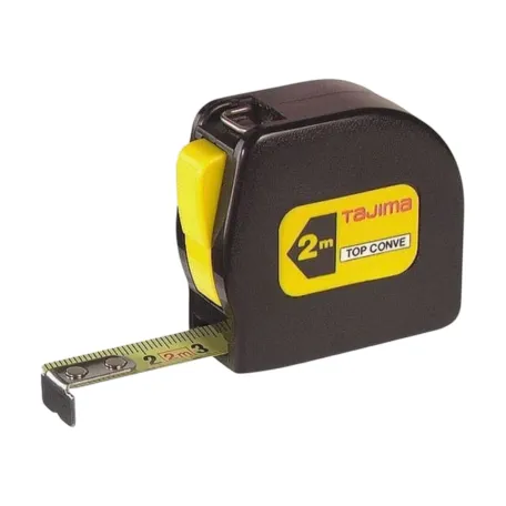Рулетка компактна, скоба, кліпса, TAJIMA TOP Conve ORIGINAL, 2м×13мм (TOP13-20EK-EUR)