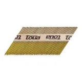 Реечные гвозди Toua 3,05x90 для нейлера ершеные гальванизированные D34, 3000 шт (D343090)