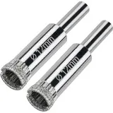 Коронка алмазна гальванічна VICTORYTOOL 12мм (2шт в уп) (V012-2)