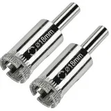 Коронка алмазна гальванічна VICTORYTOOL 18мм (2шт в уп) (V018)