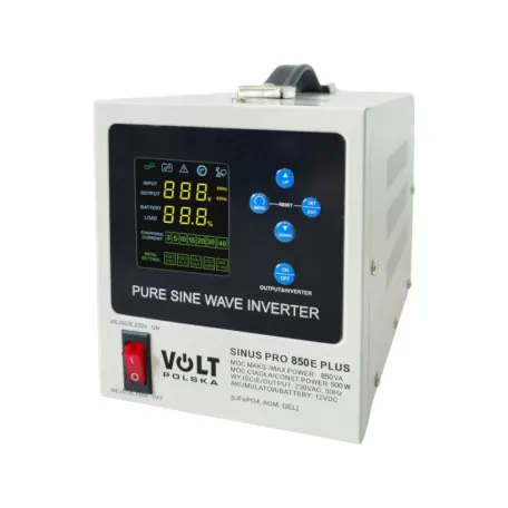 Джерело безперебійного живлення Volt Polska SINUS PRO 850 E PLUS 12/230V (500/850W) (3SPM08012M)