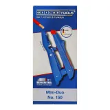 Стрипер Mini-Duo WEICON № 150, для зняття ізоляції всіх поширених багатожильних та однопровідних проводників (10007413)
