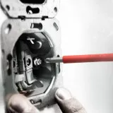 Сменная диэлектрическая насадка WERA Kraftform Kompakt VDE 62iS TIE Slim PH/S #1, (05006516001)