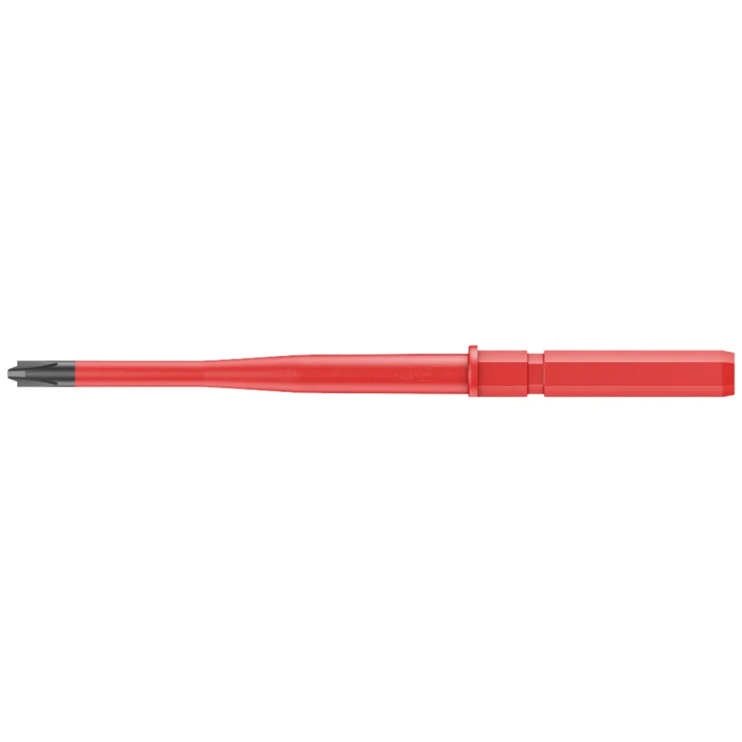Сменная диэлектрическая насадка WERA Kraftform Kompakt VDE 62iS TIE Slim PH/S #2, (05006517001)