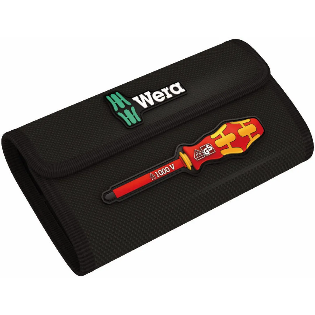Отвертка с сменными насадками WERA Kraftform Kompakt VDE 16 Universal 1 TIE (05006607001)