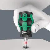 Ручка-битодержатель WERA Kraftform Kompakt Stubby Magazin 2 (05008874001)