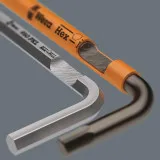 Набор Г-образных ключей WERA, 950/9 Hex-Plus Multicolour HF 1, метрических, с фиксирующей функцией (05022210001)