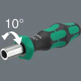 Отвертка с трещоткой и битами WERA Kraftform Kompakt 838 RA S Set 1, набор (05051060001)