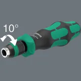 Отвертка с трещоткой и битами WERA Kraftform Kompakt 838 RA-R M Set 1, набор (05051061001)