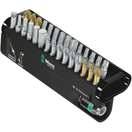 Набор бит WERA Bit-Check 30 Universal 1 (05056440001)