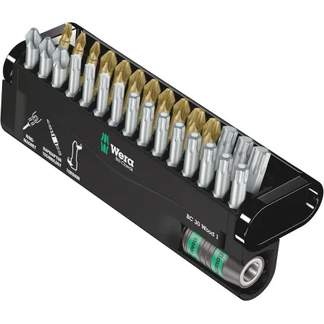 Набор бит WERA Bit-Check 30 Wood 1 (05057433001)