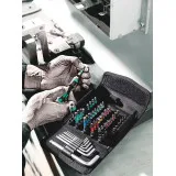 Отвертка с набором бит и ключами, WERA Kraftform Kompakt 100 (05057460001)
