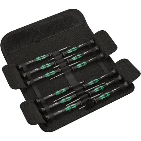 Набор микроотверток в сумке Wera Kraftform Micro-Set 12 (05073675001)