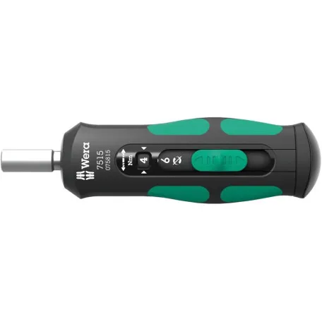 Динамометрическая реверсная отвертка WERA 7515 Kraftform Safe-Torque Speed ​​2-6 Nm (05075815001)