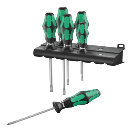 Набор отверток WERA Kraftform Plus Lasertip 334/6 Rack Phillips (05105650001)