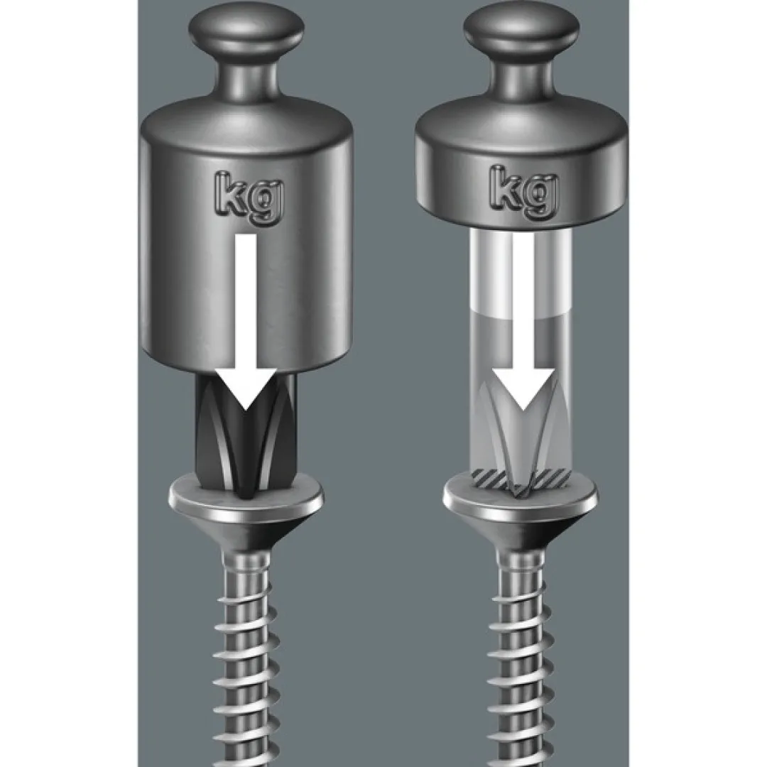 Набор отверток с подставкой WERA Kraftform Plus Lasertip 334/355/6 (05105656001)