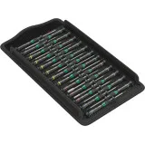 Набор микроотверток в сумке WERA Kraftform Micro Big Pack 1 для электронщиков, 25 штук (05134000001)