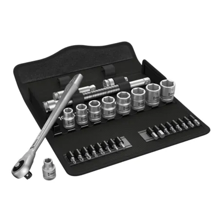 Набір інструментів WERA 8100 SB 7 Zyklop Metal Push, 3/8