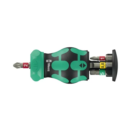 Отвёртка-трещотка WERA Kraftform Kompakt Stubby RA 1, 1/4