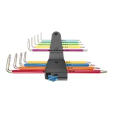 Набір подовжених TORX-ключів WERA 3967/9 TX SXL Multicolour HF Stainless 1, 9 предметів (5022689001)