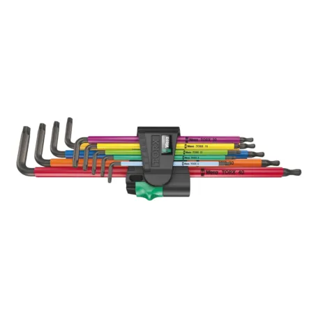 Набір подовжених TORX-ключів WERA 967/9 TX XL Multicolour 1, 9 предметів (5024480001)