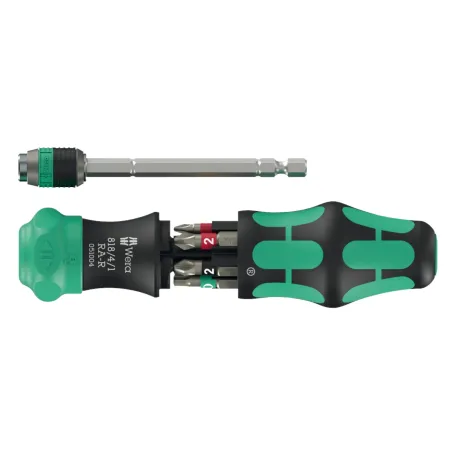 Отвёртка-трещотка с битами WERA Kraftform Kompakt 20 RA-R (5051513001)