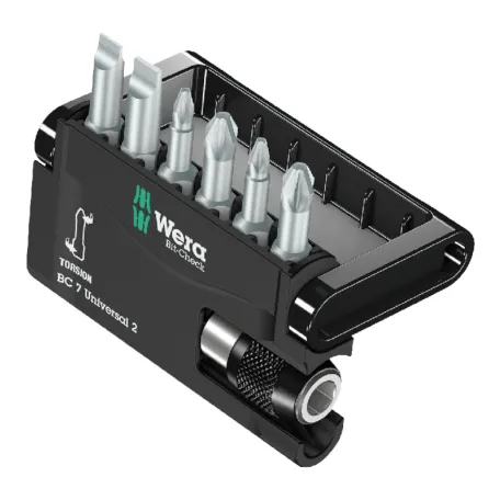 Набір біт WERA Bit-Check 7 Universal 2, 25 мм, 7 предметів (5056155001)