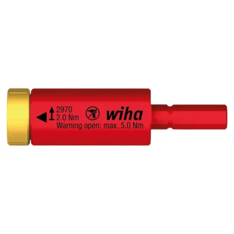 Динамометрический адаптер Wiha изолированный 2.0 Nm easyTorque electric (41342)