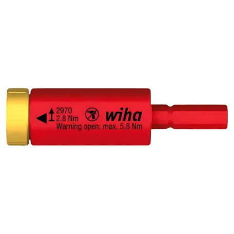 Динамометрический адаптер Wiha изолированный 2.8 Nm easyTorque electric (41344)