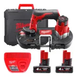 Пила стрічкова акумуляторна MILWAUKEE, M12 BS-402C (4933441805)