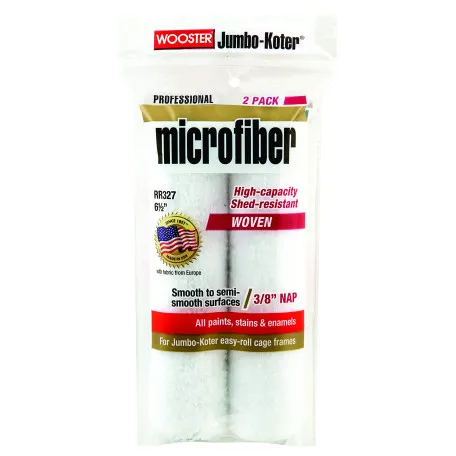 Комплект міні валиків Wooster JumboKoter MicroFiber для тримача SHERLOCK mini 165мм, 2 шт. ворс 10 мм (RR327-6½)