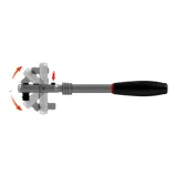 Трещотка Wurth телескопическая с шарниром 1/2'' удлиненная 294-432 мм (07151392)
