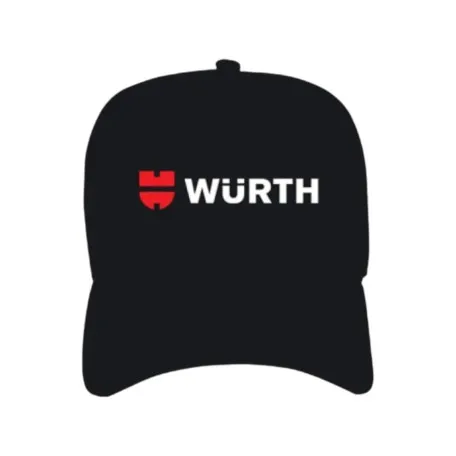 Бейсболка с логотипом WURTH, черная (0WGE115110)
