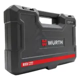 Набор инструментов с трещоткой Wurth, 1/2IN, 22 шт., в кейсе, RED STRIPE (5763112022)