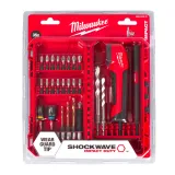 Набор бит Milwaukee SHOCKWAVE (35 предм.) + угловой адаптер PACKOUT (4932493653)