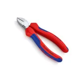 Кусачки боковые Knipex (хромированные), 140 мм (70 05 140)