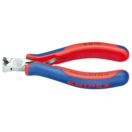 Кусачки торцевые Knipex для электроники, 115 мм (64 02 115)