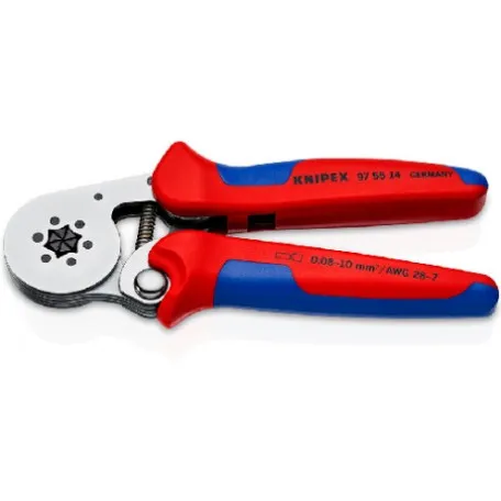 Инструмент для опрессовки контактных гильз Knipex, с автонастройкой (97 55 14)
