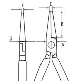 Клещи Knipex захватные для точной механики, 125 мм (37 43 125)
