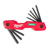 Набор складных шестигранных ключей Milwaukee Torx, 8 шт. (4932480979)