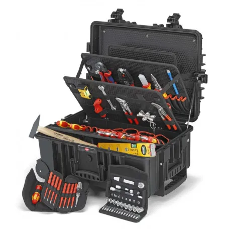 Чемодан Knipex Robust45 Electric инструментальный для электрики (00 21 37)