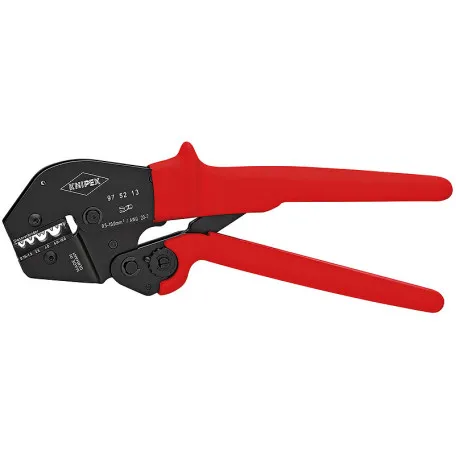 Клещи зажимные Knipex для опрессовки контактных гильз (97 52 13)
