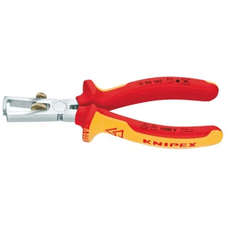 Инструмент для удаления изоляции Knipex VDE, 160 мм (11 06 160)